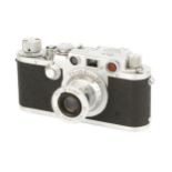 A Leica IIIf Red Dial Rangefinder Camera,