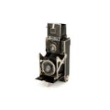 A Zeh Zeca-Flex Folding TLR Camera,