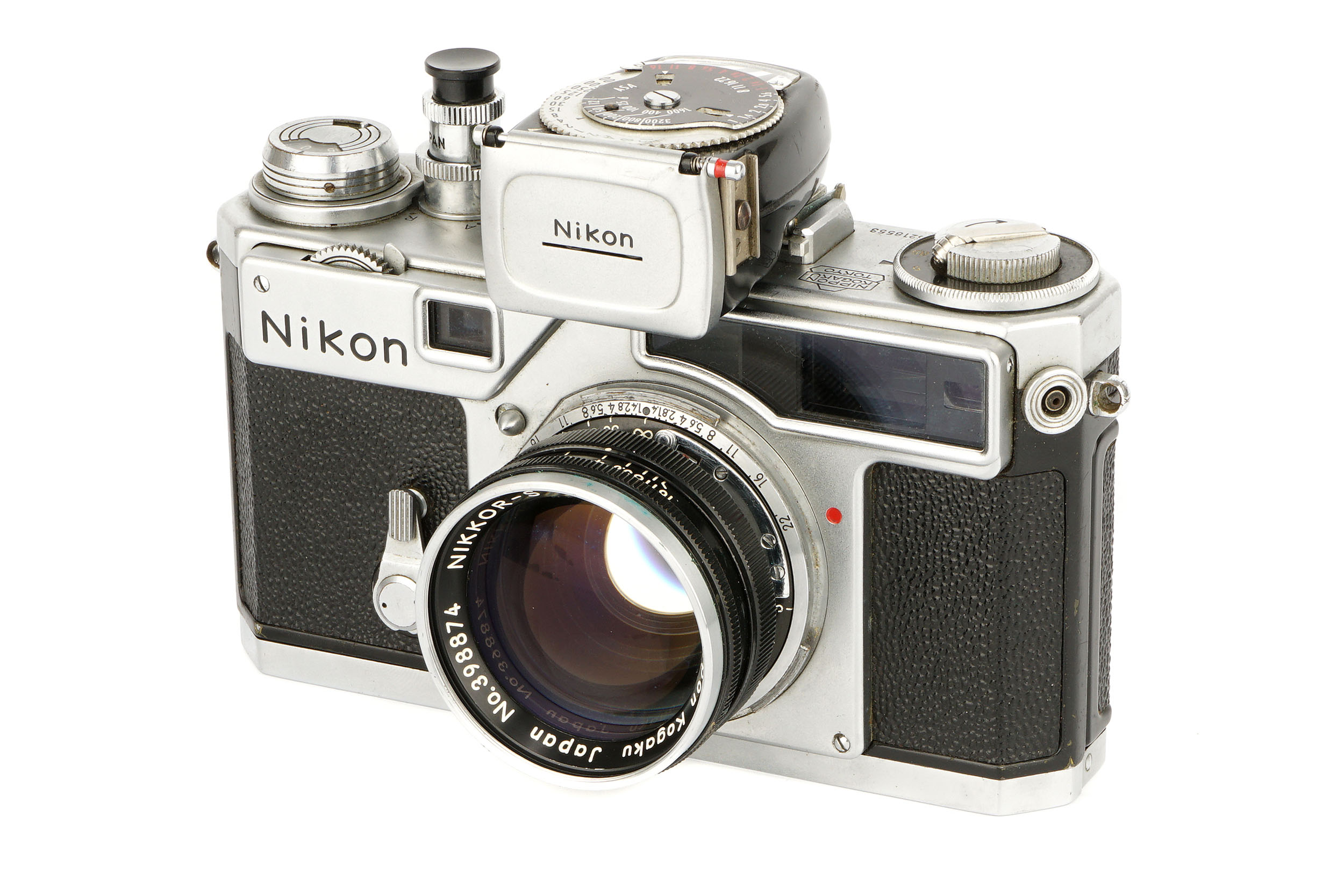 A Nikon SP Rangefinder Camera,