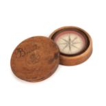 A Wooden-cased Compass,