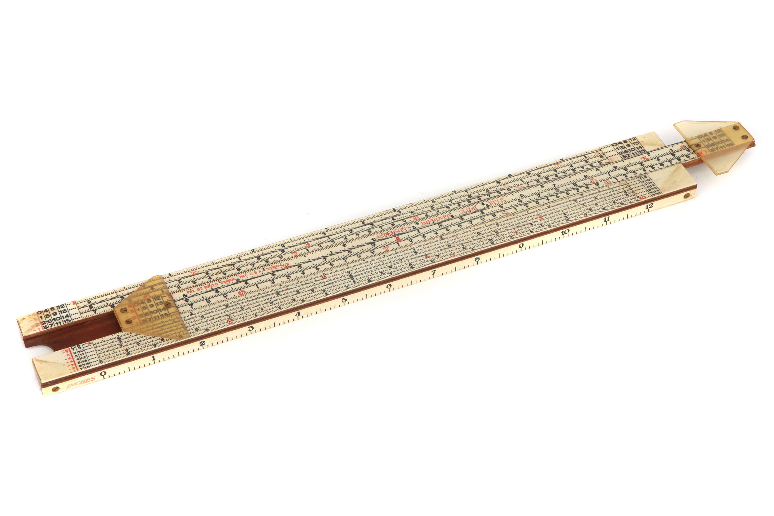 Anderson's Improved Slide Rule,