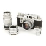 A Leica IIIg Rangefinder Outfit,