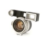 A Leitz Summilux f/1.4 35mm ”Steel Rim’ Lens,