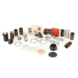 A Selection of Various Leica Accessories,