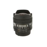 A Nikon AF Fisheye Nikkor f/2.8 16mm Lens,