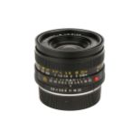 A Leitz Elmarit-R f/2.8 35mm Lens,