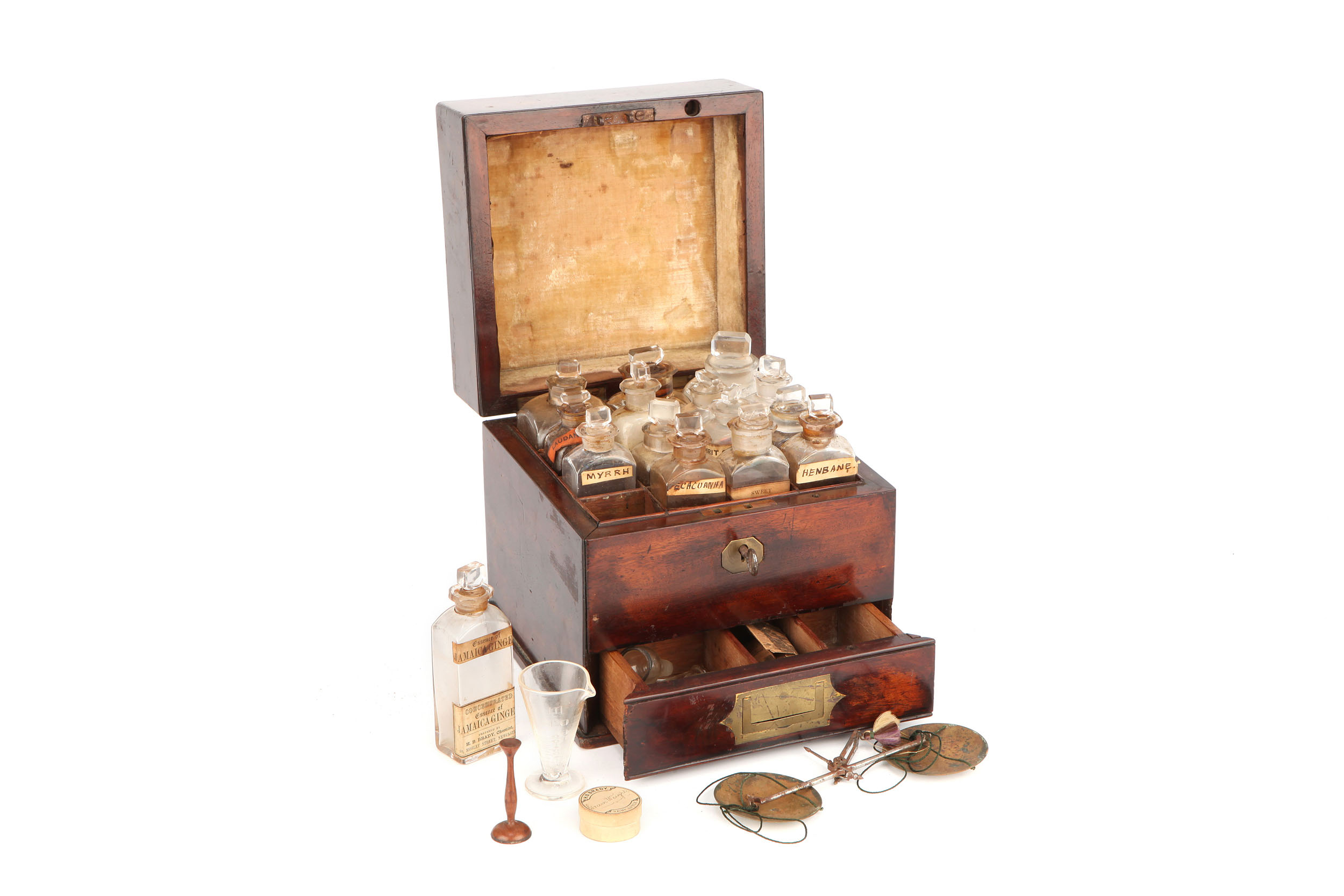 An Early Victorian Apothecary Chest,