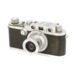 A Leica IIIa Rangefinder Camera,