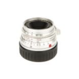 A Leitz Summaron f/2.8 35mm Lens,