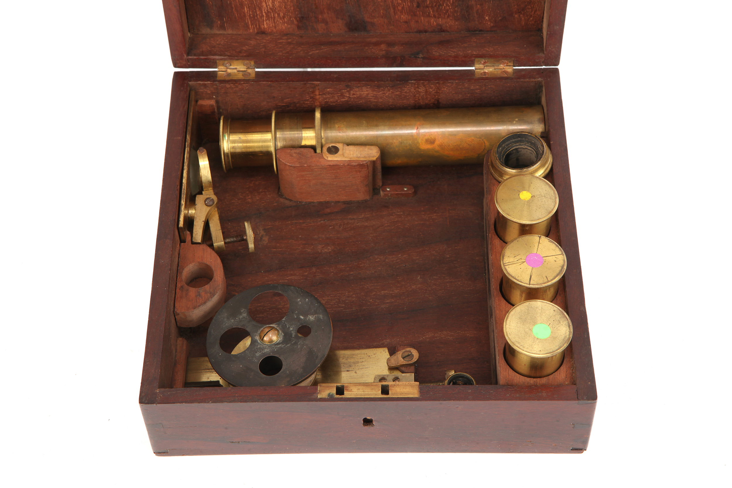 An Early Acromatic Compound Microscope, - Image 3 of 3