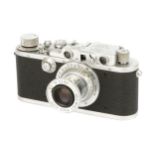 A Leica Wetzlar 72 Half Frame Rangefinder Camera,