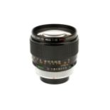 A Canon FD S.S.C. Aspherical f/1.2 85mm Lens,