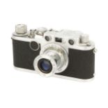 A Leica IIf Rangefinder Camera,