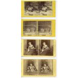 FRANK HAES (1832-1916) and Others, 18 Albumen Stereoviews