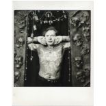 JILLIAN EDELSTEIN Four Photographs of Tattooed Men,