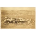 ROGER FENTON (1816-1869, A Large Salt Print of The Camp of the5th Dragoon Guards,