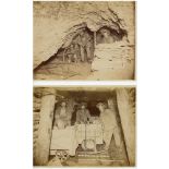 KINSEY BROTHERS, Two Photographs of Gold Mining,