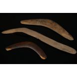 Two Australian Boomerangs,