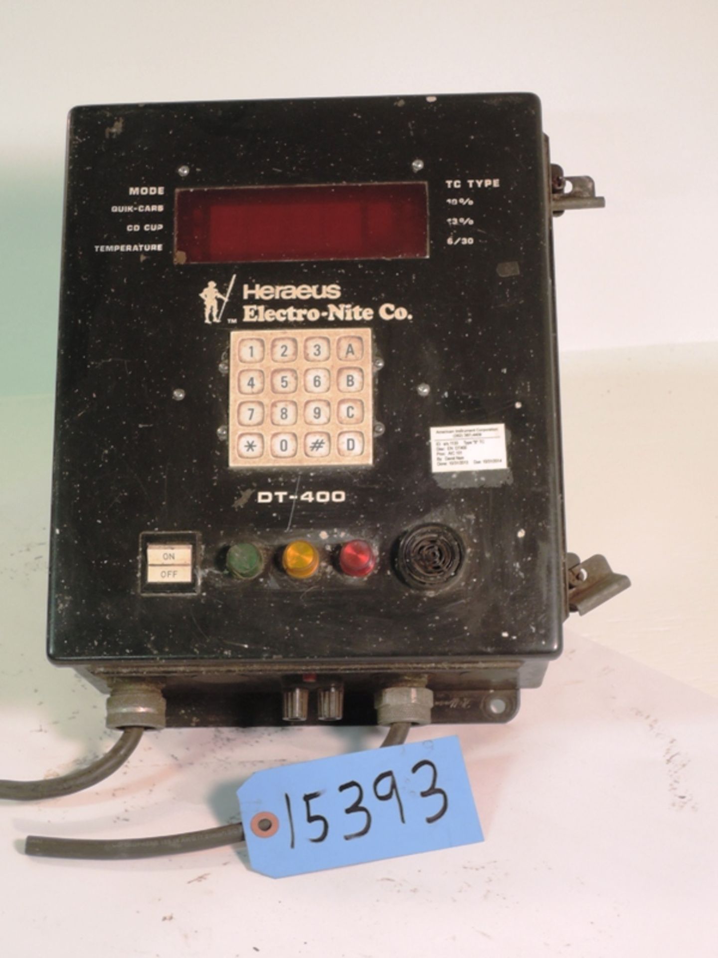 ELECTRONITE MODEL DT400 TEMPERATURE INDICATOR
