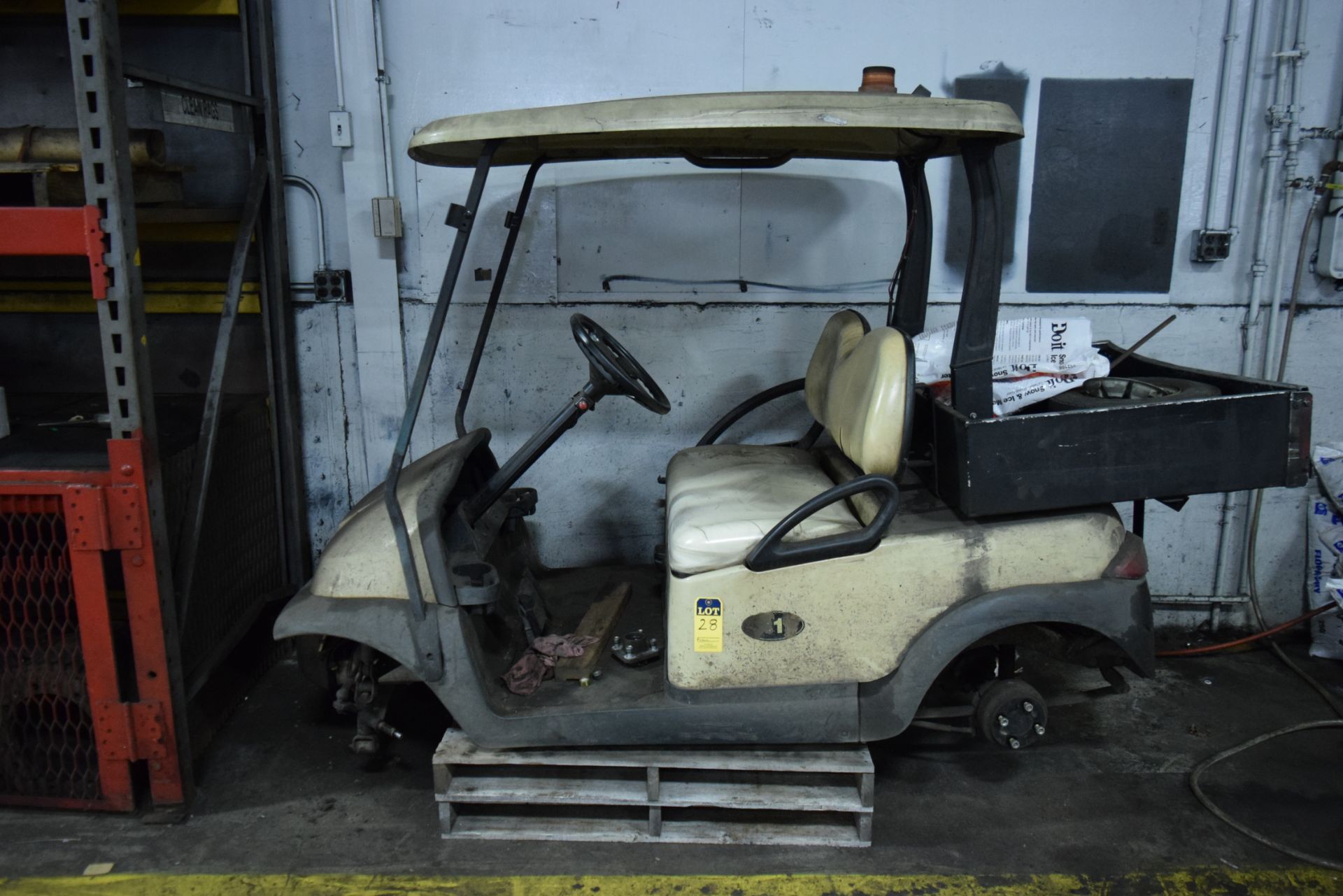 golf cart not in service