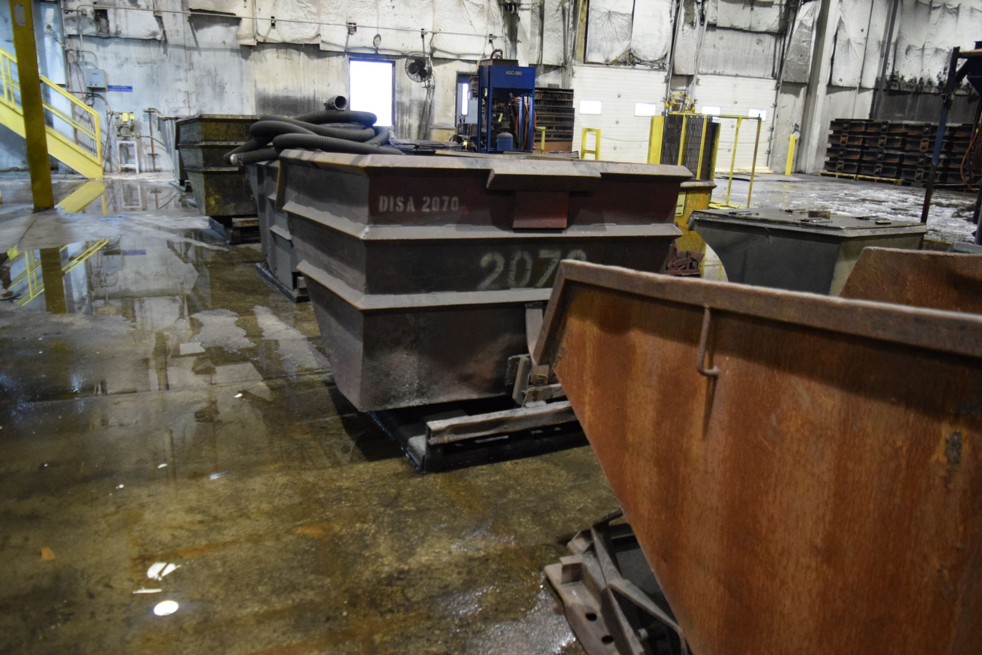 6- various size self dumping hoppers - Image 2 of 2