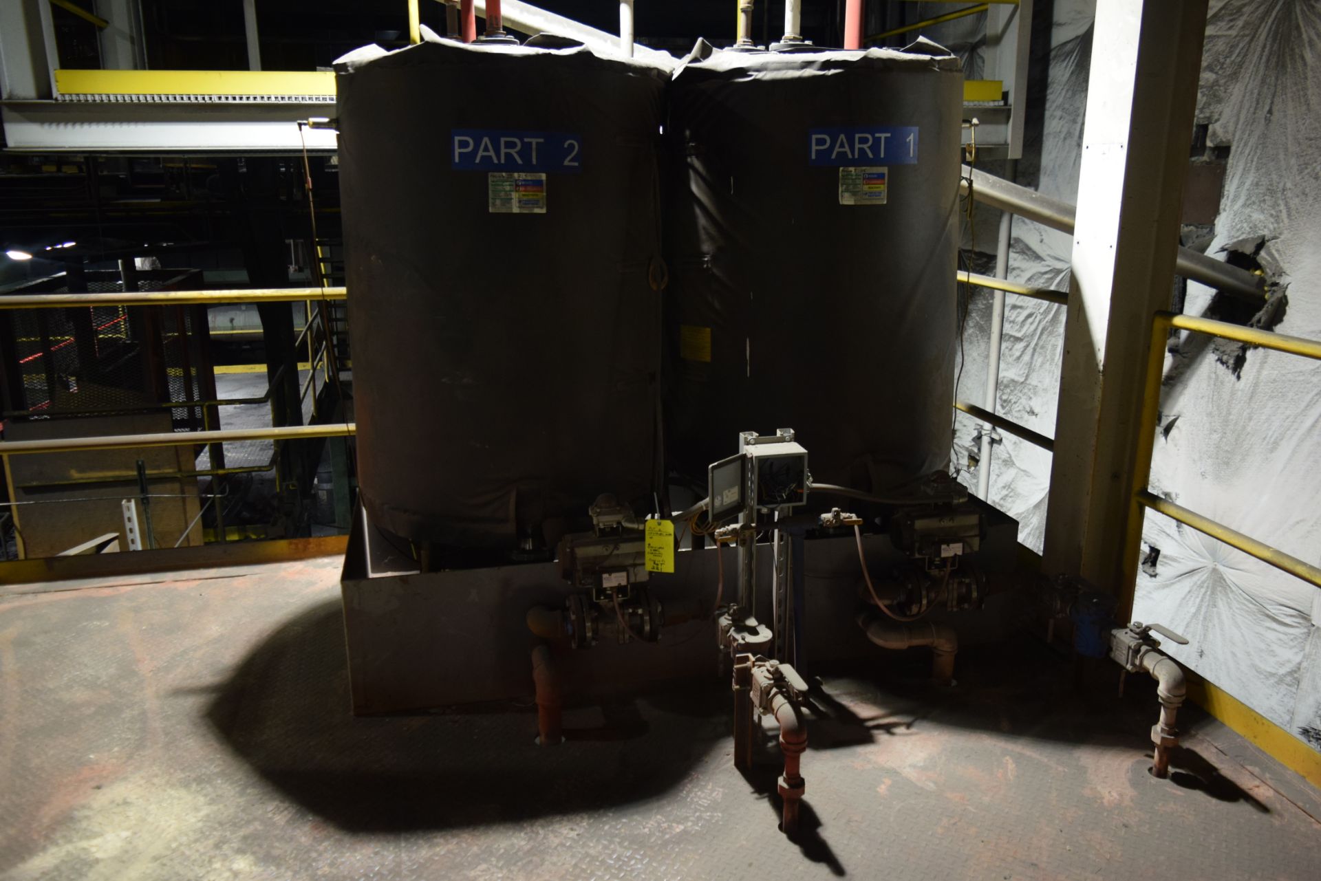 4- various type of tanks on mezzanine - Image 2 of 2