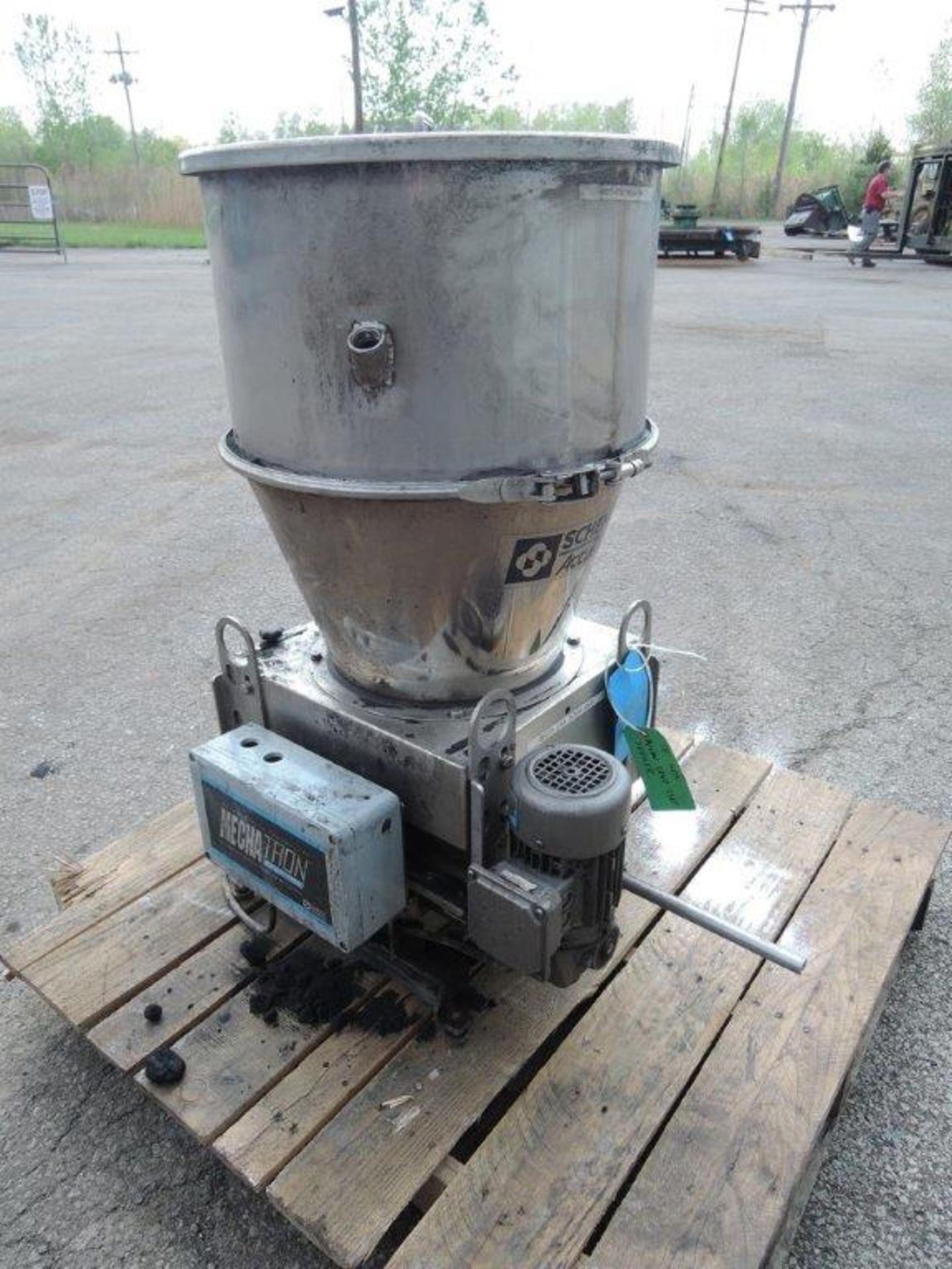 2004 ACCURATE MODEL MODLC-IV-2A S/N: 86275-01A-MECVL VOLUMETRIC FEEDER WITH HOPPER, 1/2HP MOTOR, 575 - Image 3 of 7