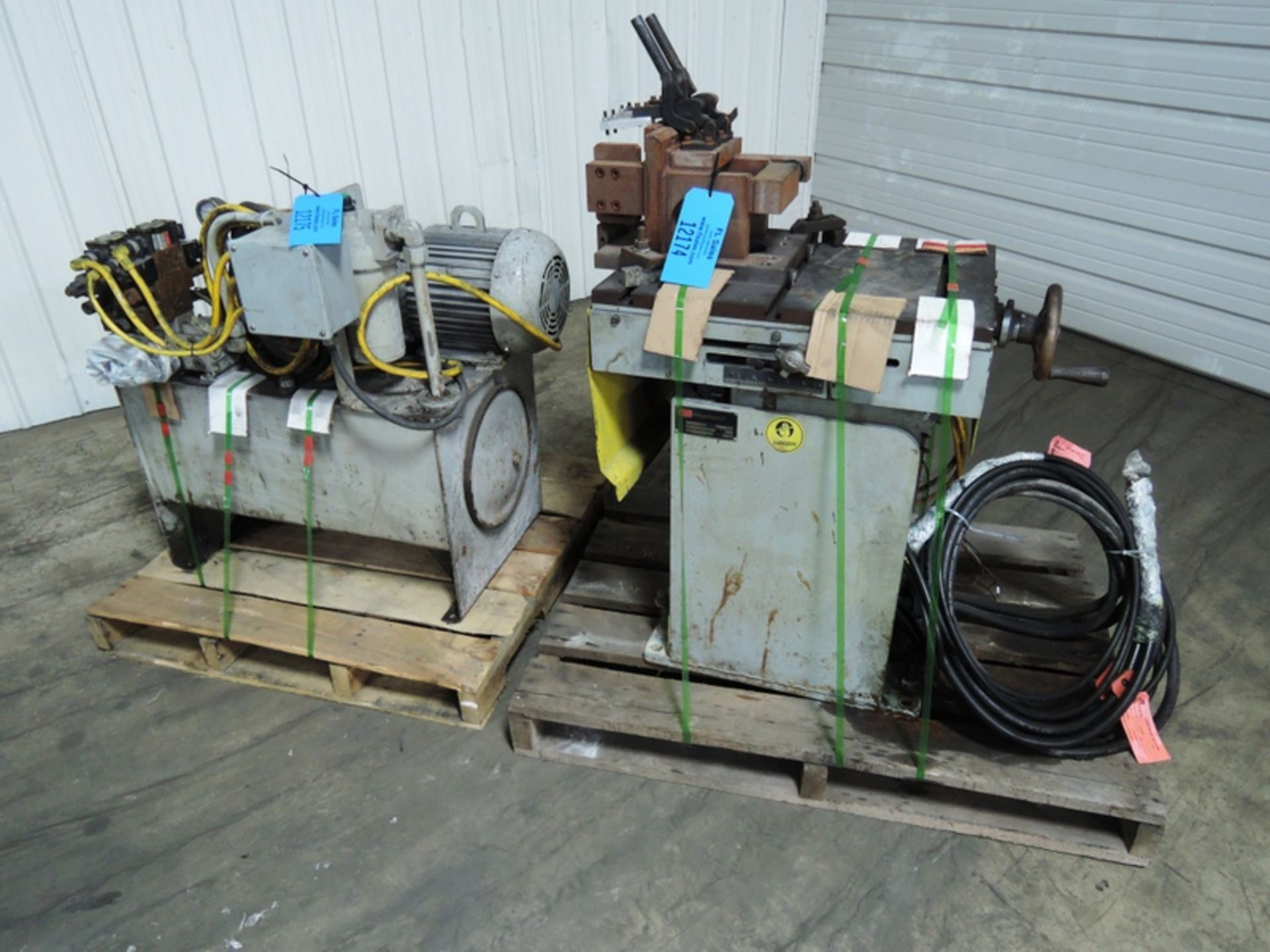 FOX MODEL 730 6" BELT GRINDER S/N 4945920, 50 HP WITH HYDRAULIC FEED SYSTEM AND CONTROLS, G&P - Image 2 of 7