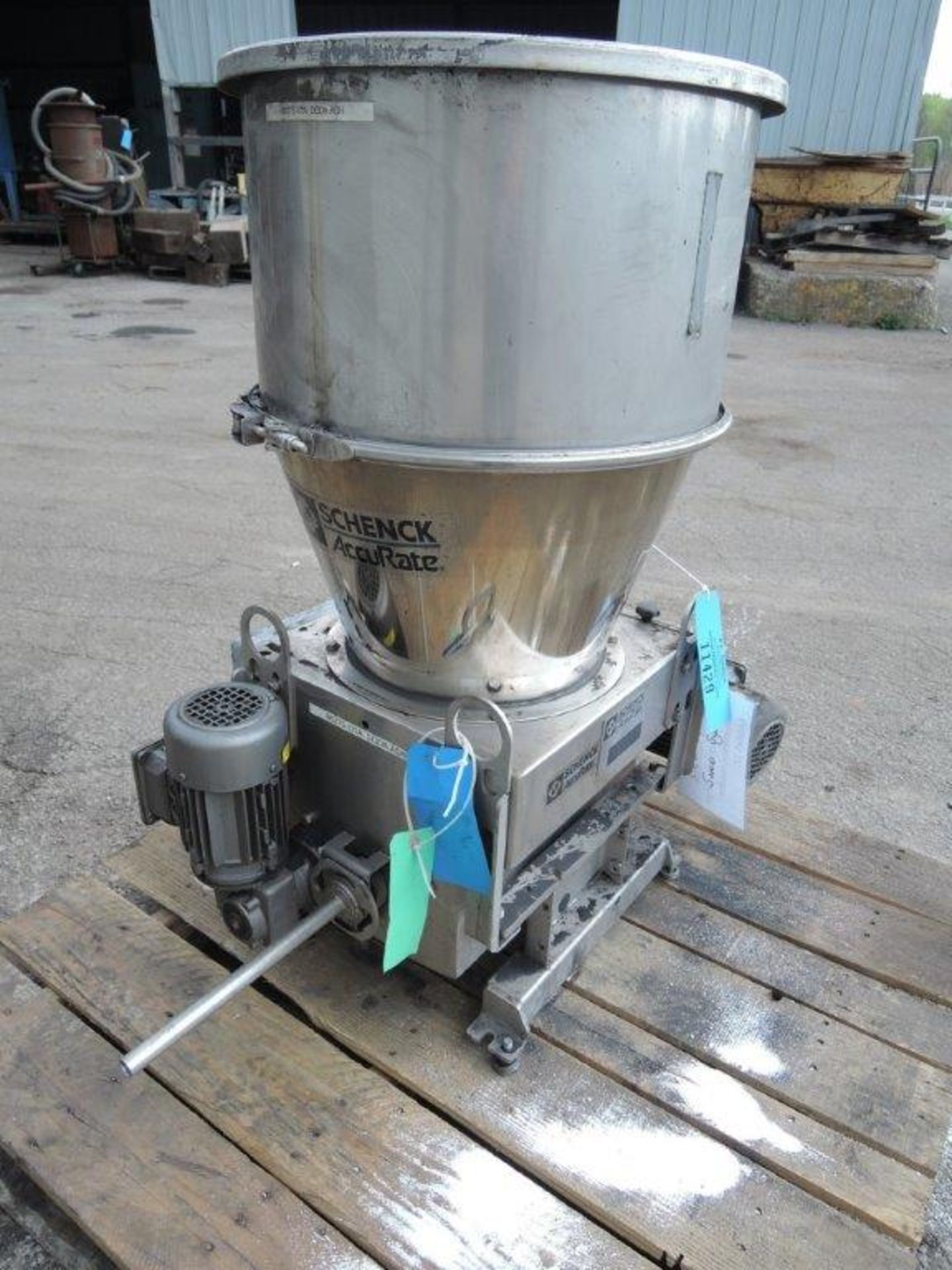 2004 ACCURATE MODEL MODLC-IV-2A S/N: 86275-01A-MECVL VOLUMETRIC FEEDER WITH HOPPER, 1/2HP MOTOR, 575 - Image 2 of 7