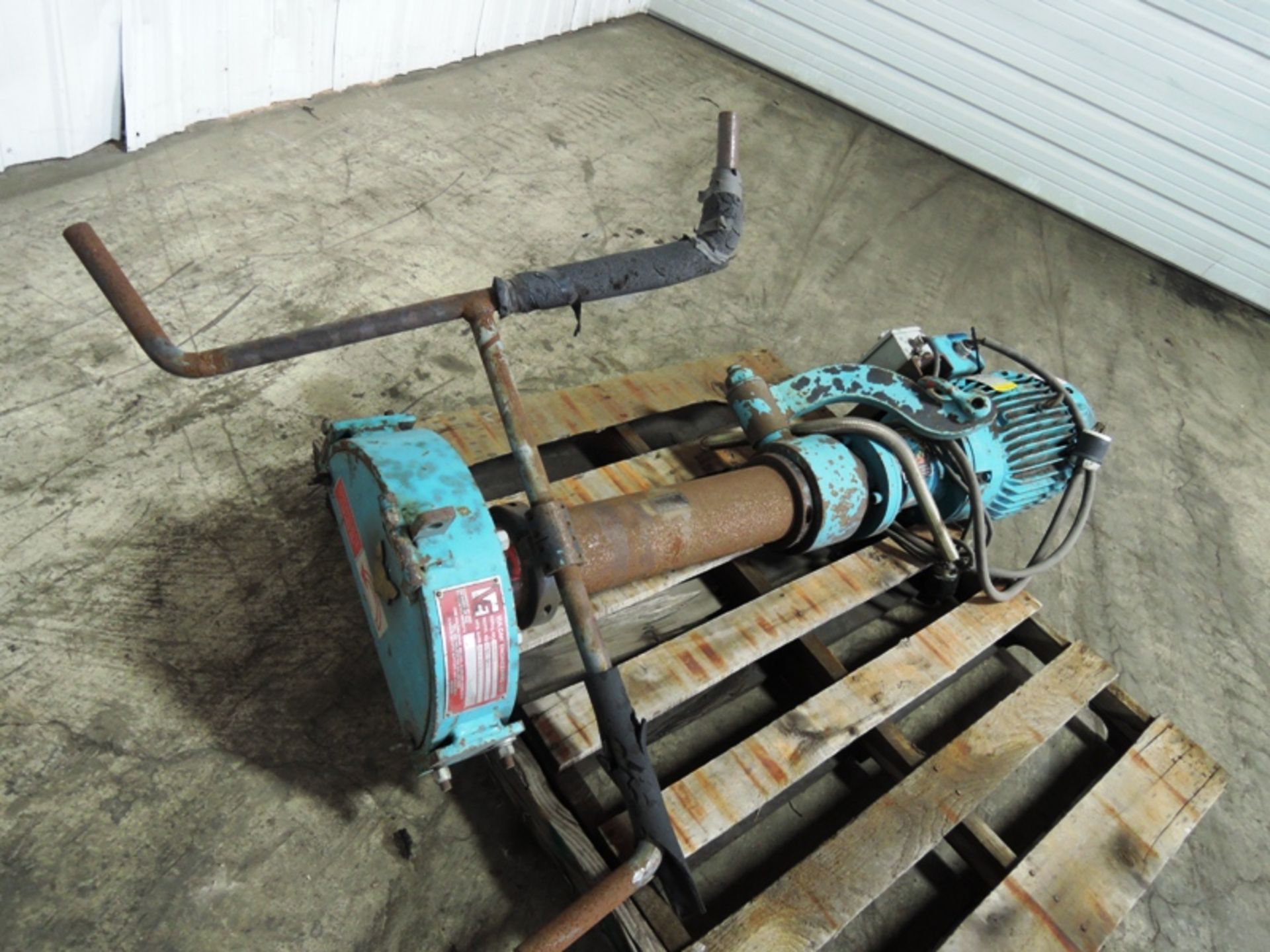 FOX MODEL 1090 -125S 12" RIGHT ANGLE SWING GRINDER 15HP S/N7026702 - Image 2 of 4