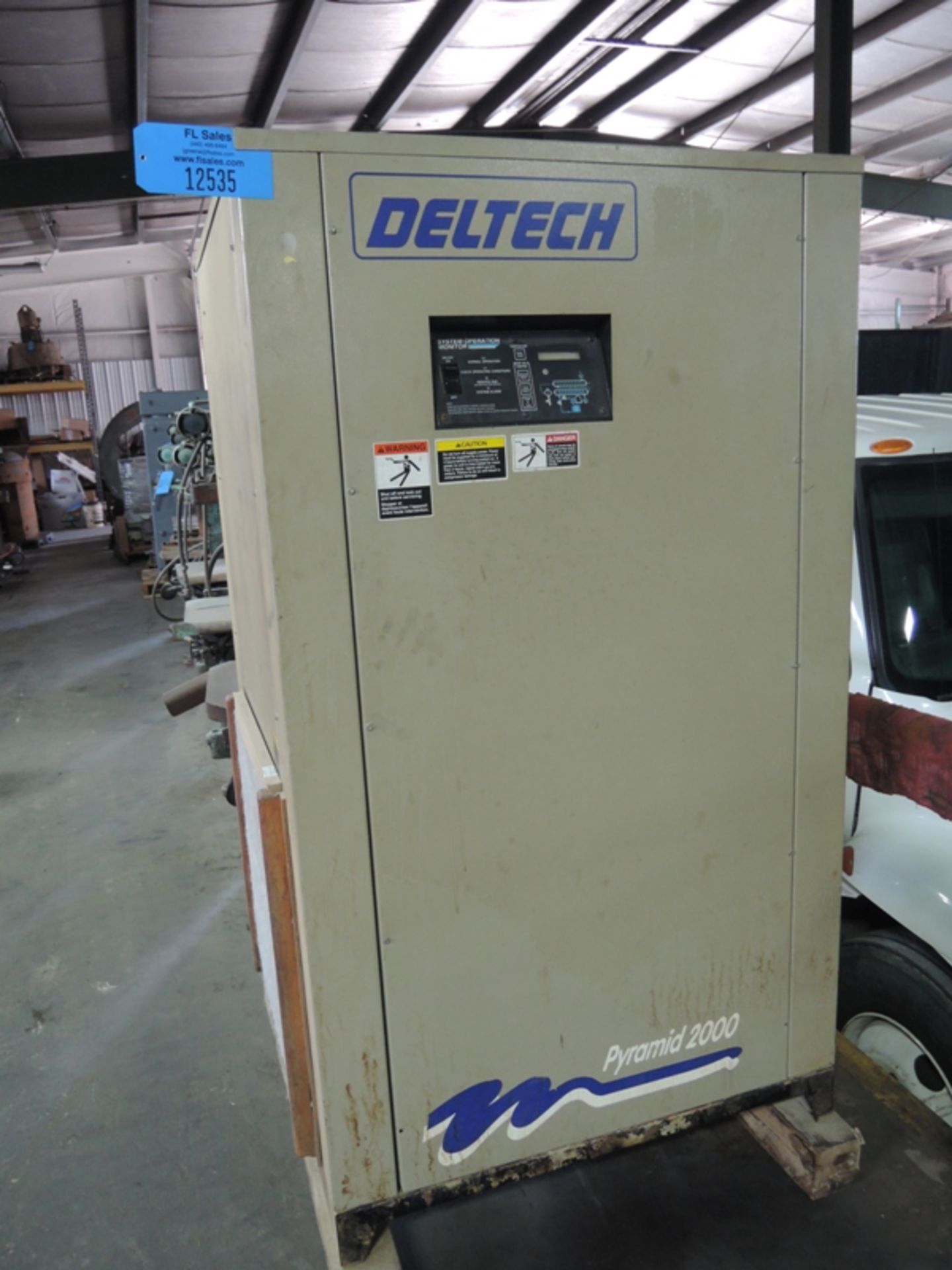 1995 DELTECH MODEL P55A REFRIGERATED AIR DRYER S/N 951PA9015 - Image 3 of 3