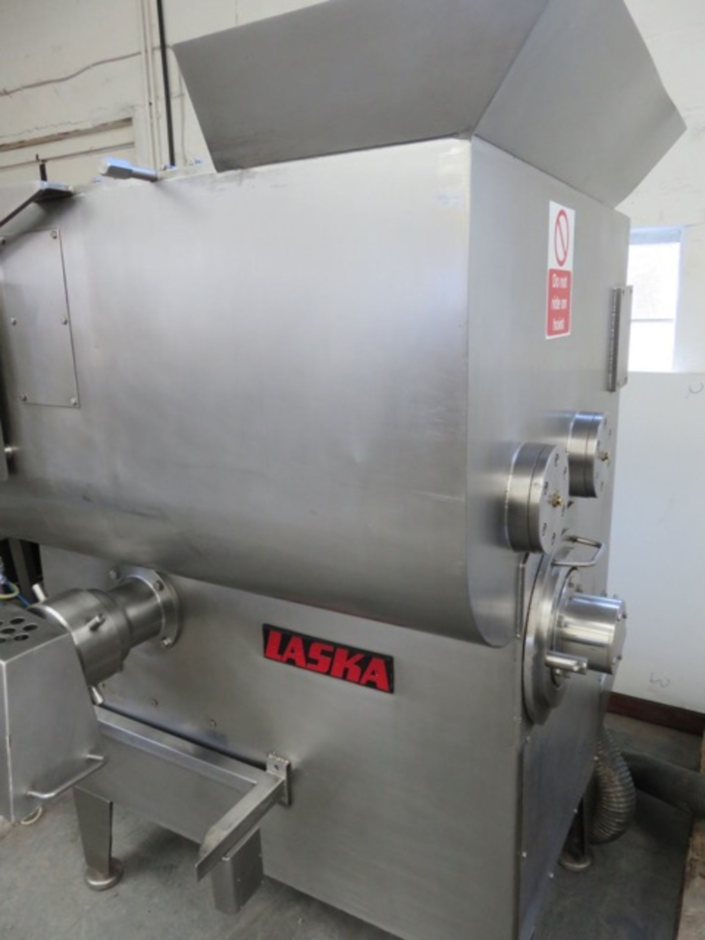 Laska cross feed Mixer Grinder. Model WMW133. Totally S/s 400litre mixer/grind. - Bild 2 aus 11