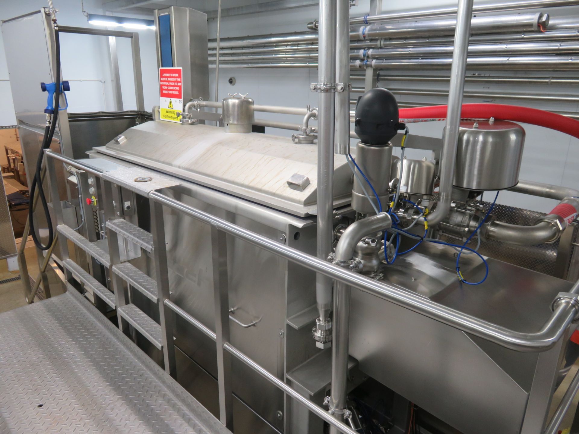 Blentech Complete Cooking Plant 2013. 3 x open top Vessels 750 kg each, agitation, forward & - Bild 9 aus 16