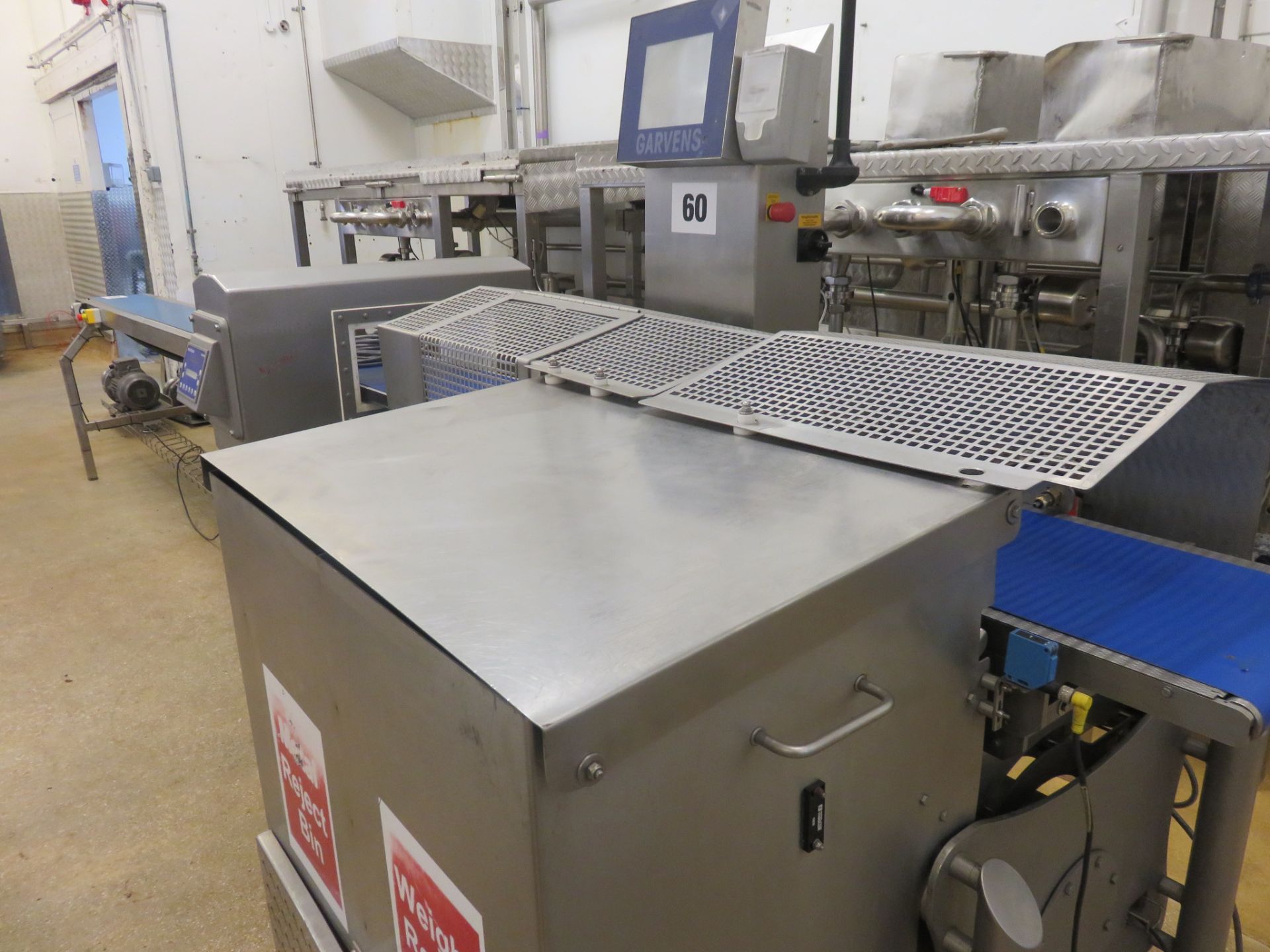 Garvens / Safeline Combination Metal Detector & Checkweigher. Aperture 350 x 175mm high Lift out £80 - Bild 3 aus 4