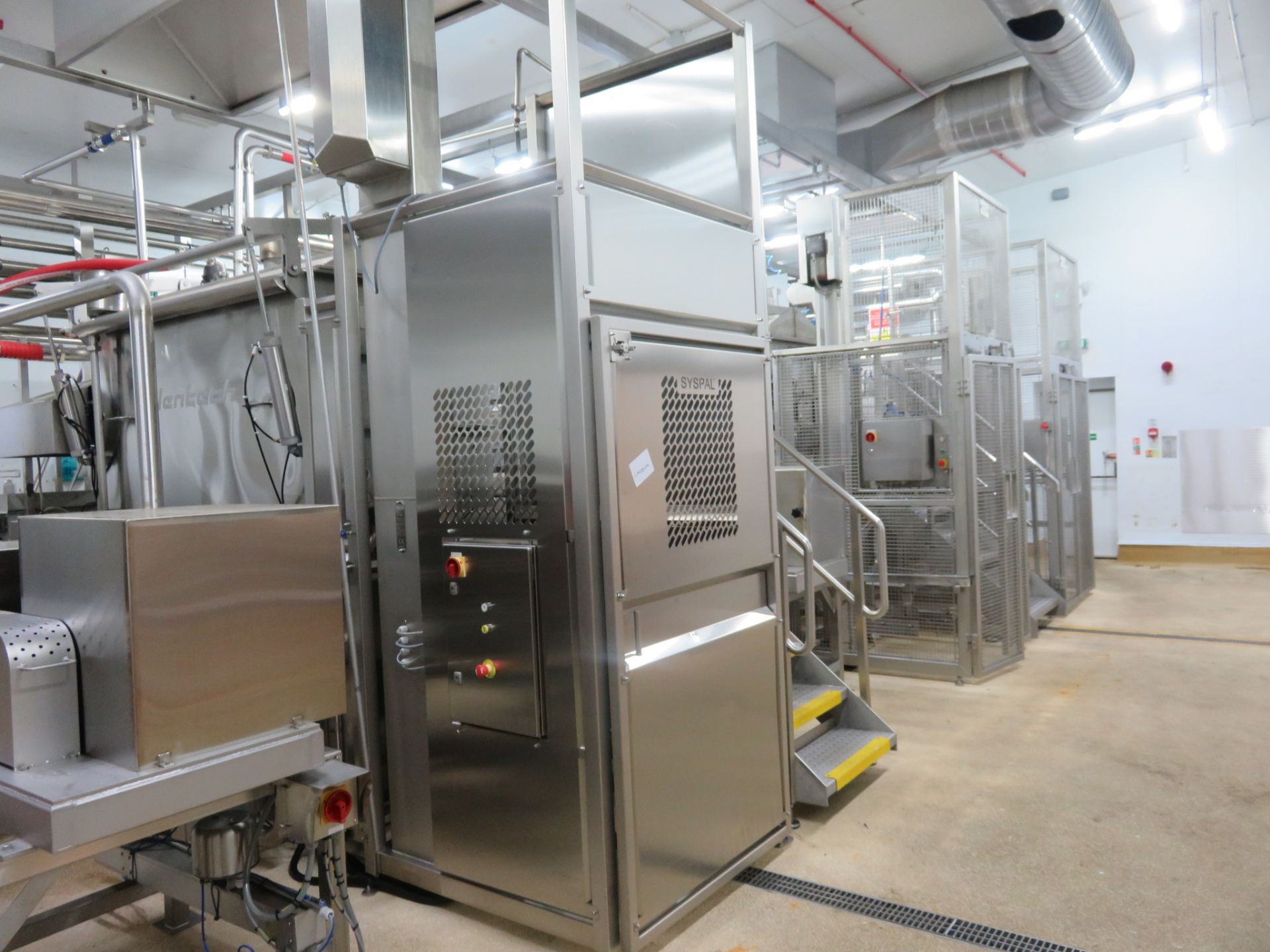 Blentech Complete Cooking Plant 2013. 3 x open top Vessels 750 kg each, agitation, forward &