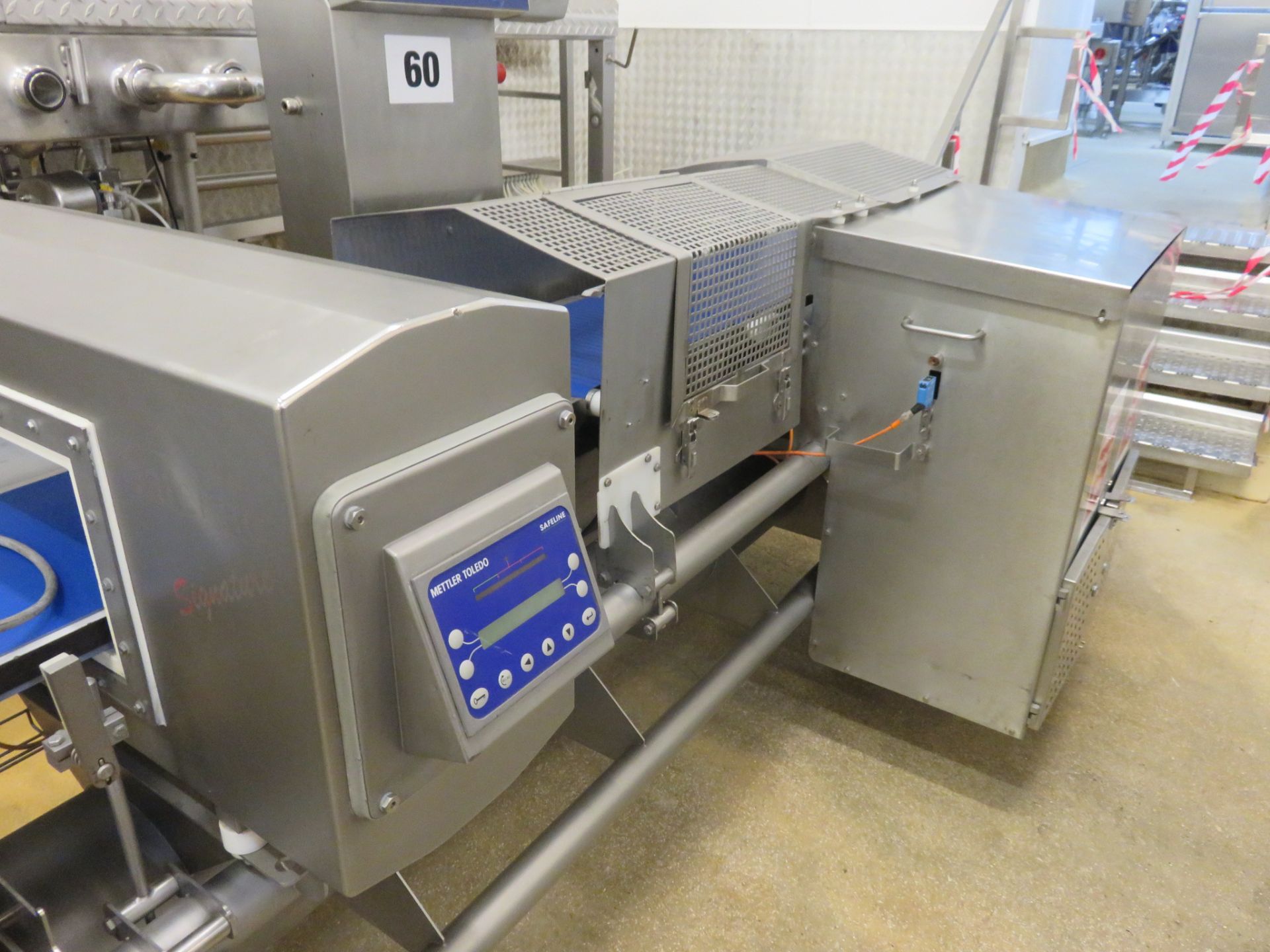 Garvens / Safeline Combination Metal Detector & Checkweigher. Aperture 350 x 175mm high Lift out £80 - Image 2 of 4