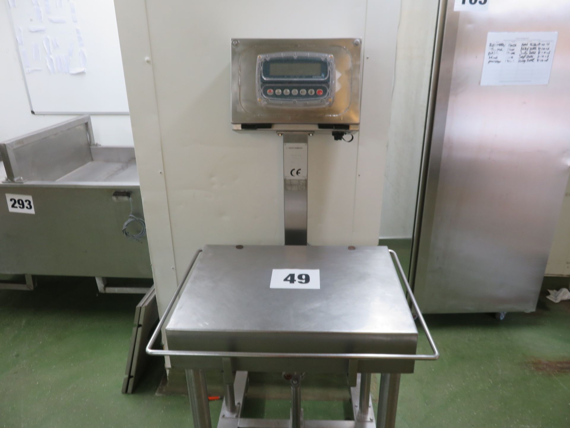 Stevens Checkweigh Scale. Up to 5K. Mobile on wheels. Lift out £10 - Bild 2 aus 2