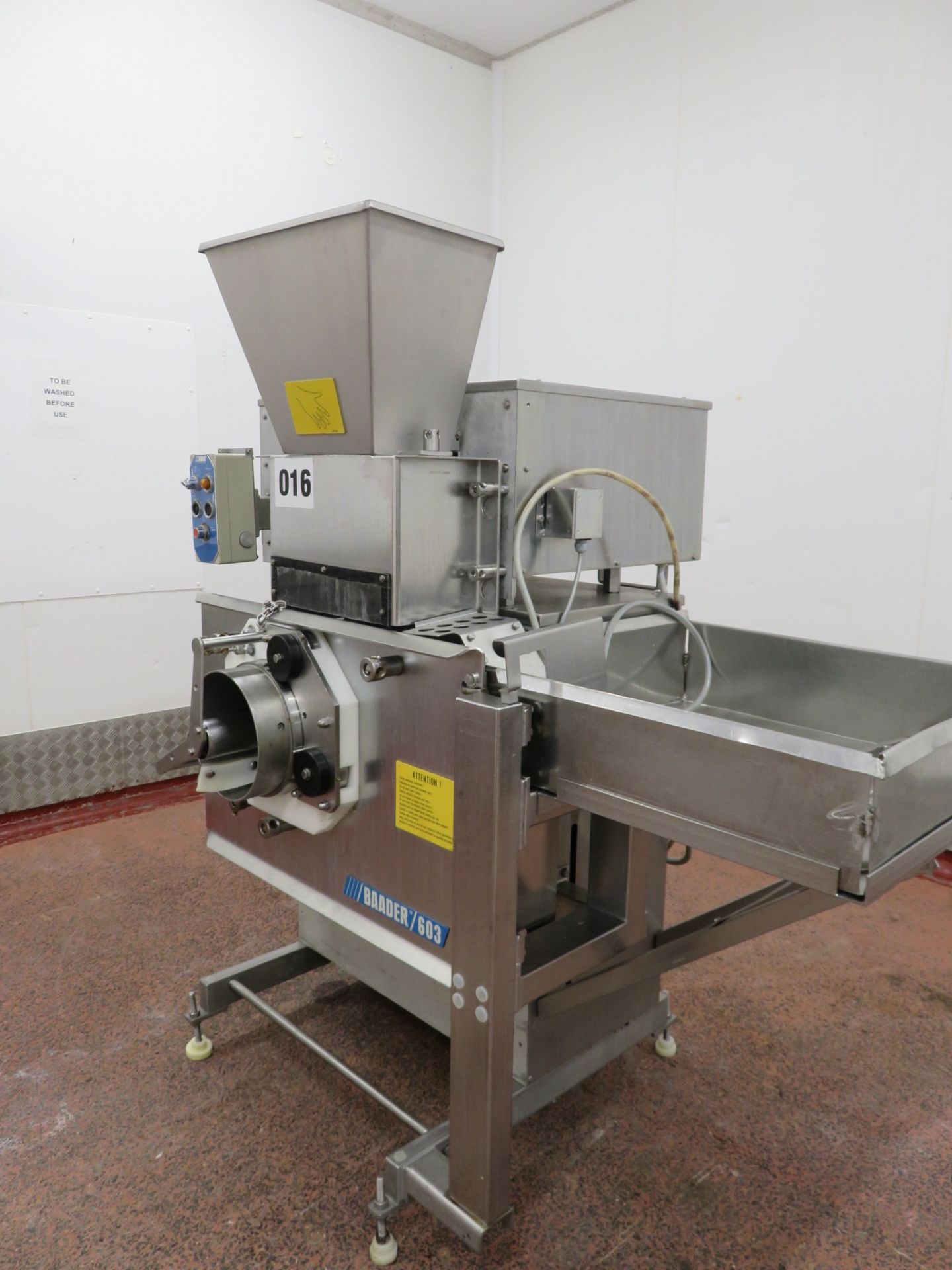 Baader 603 Separator complete with S/s Drum. Lift out £80 - Bild 4 aus 8