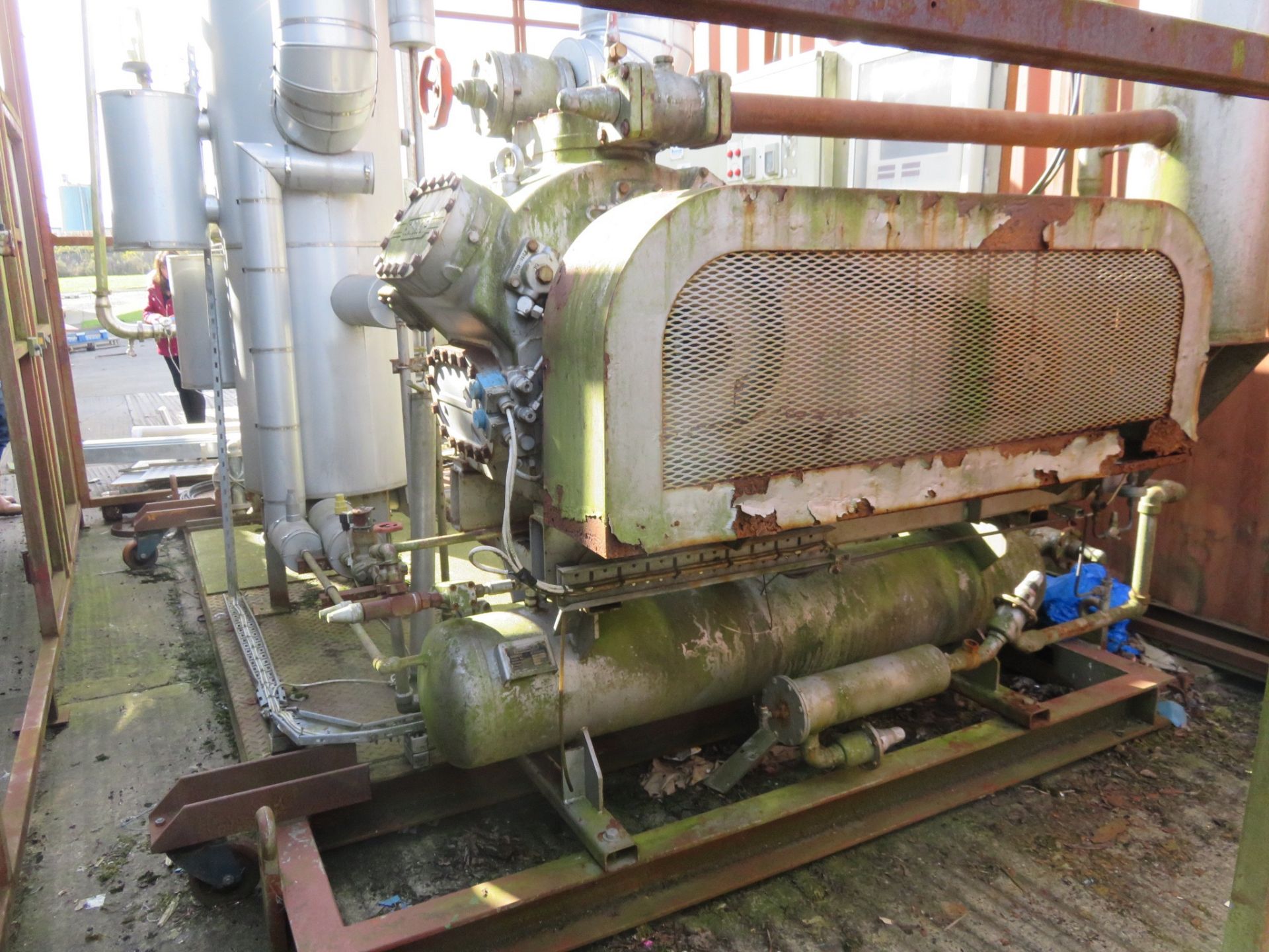 Fat Rendering Plant by Gerstenberg & Aggar A/S. Type Perfecta 1 with Sabroe compressor BTR - Image 2 of 7