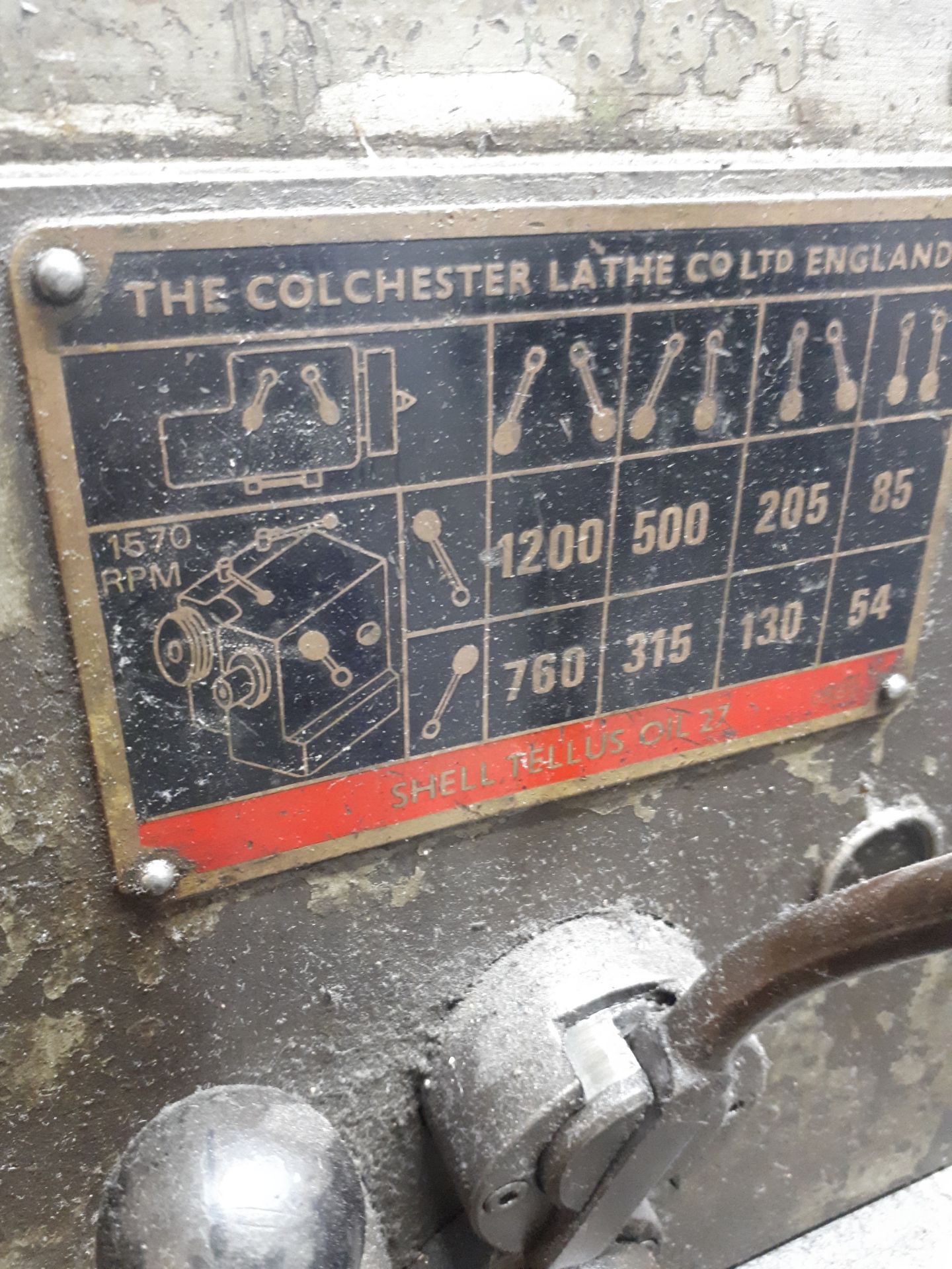 Colchester Lathe - Image 4 of 4