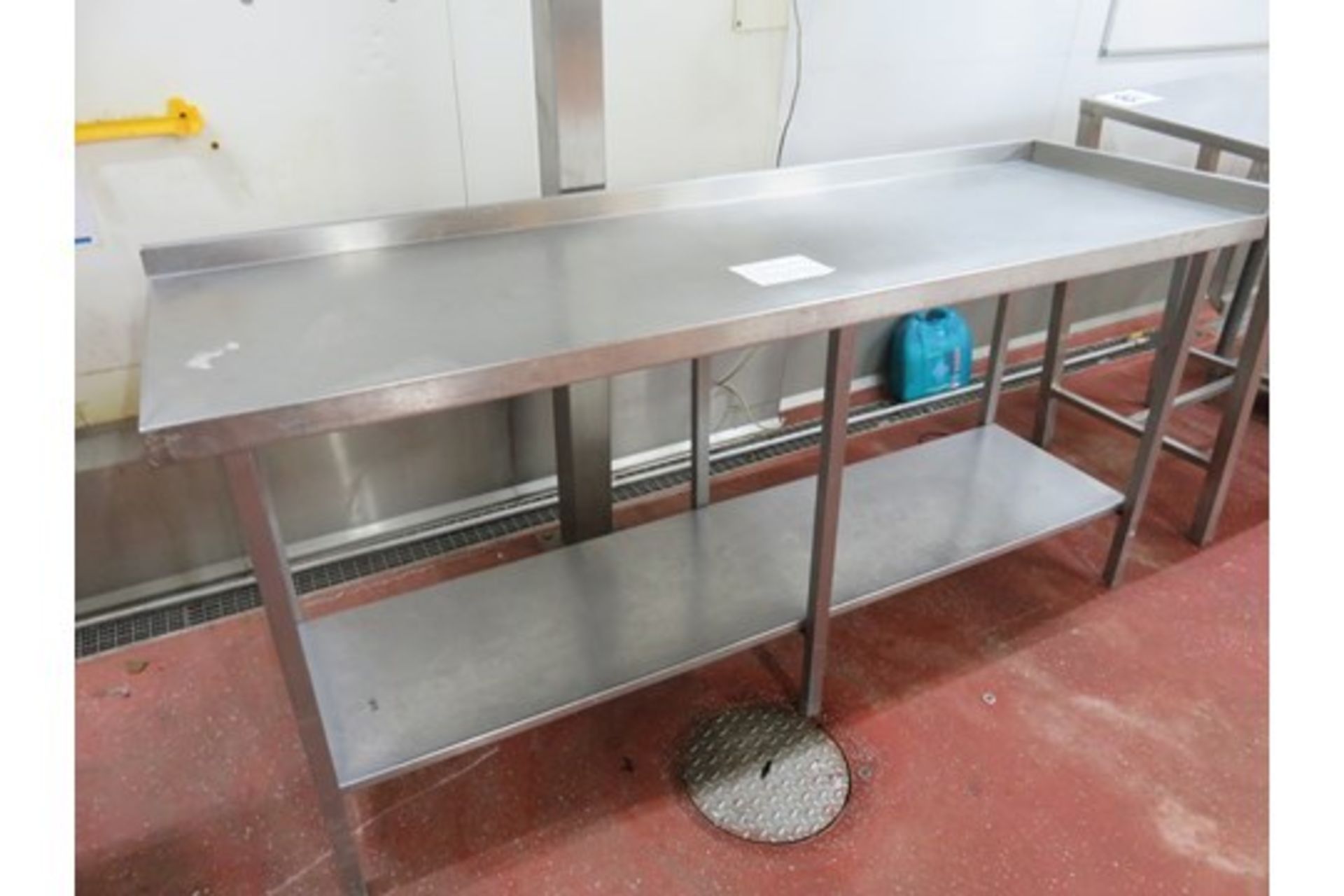 S/s Table 1900 x 600mm. LO £10