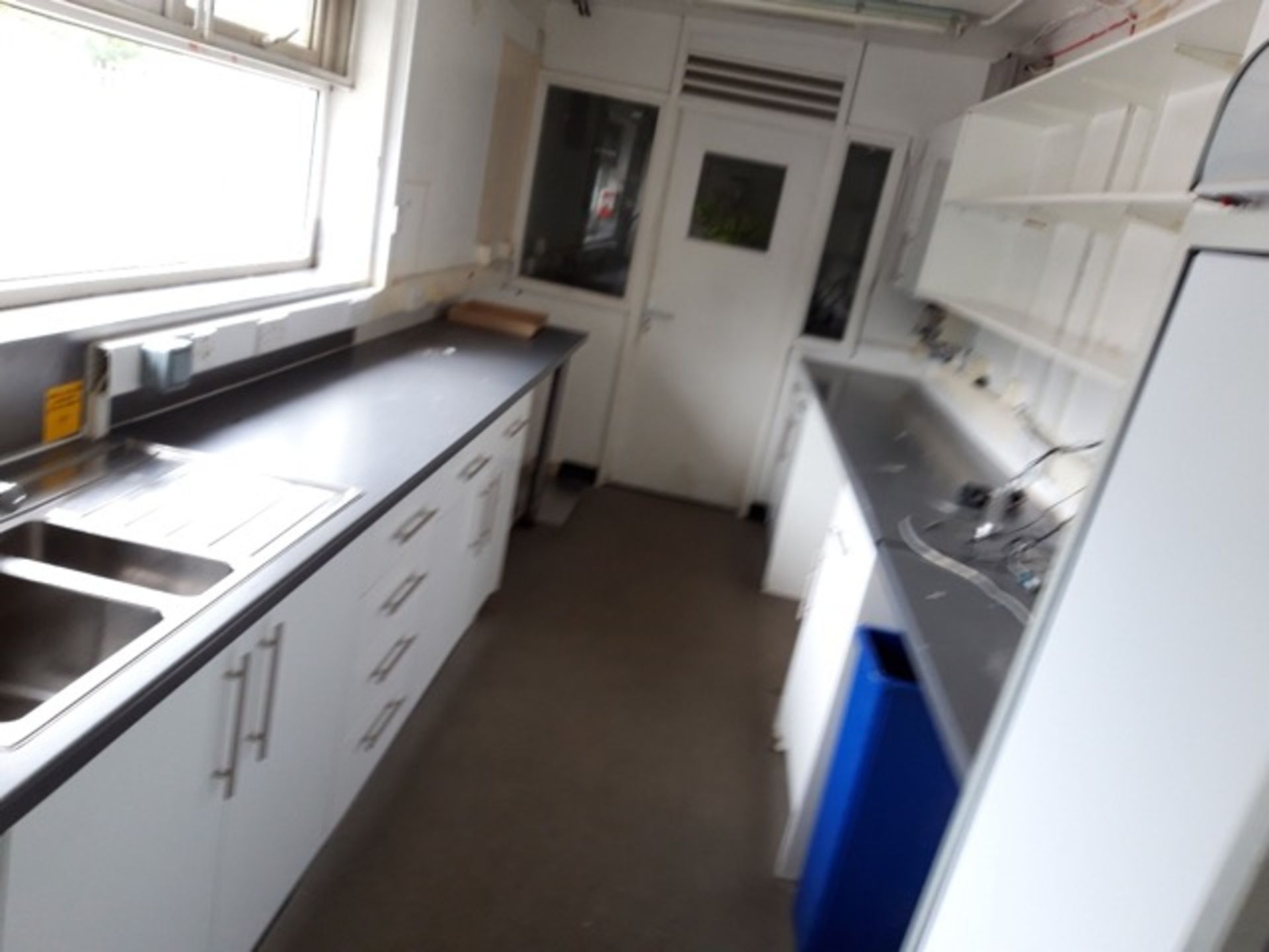 1 x Kitchen with various units and sink - BTR