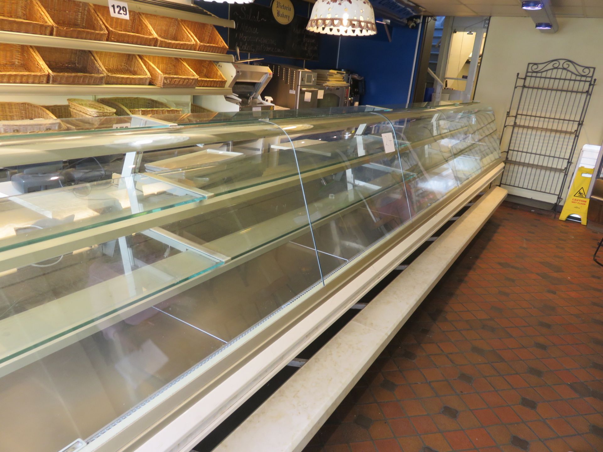 Wescho Refrigerated Display Cabinets (5 meter), plus hot plate (1 meter), plus Trays .LO£800