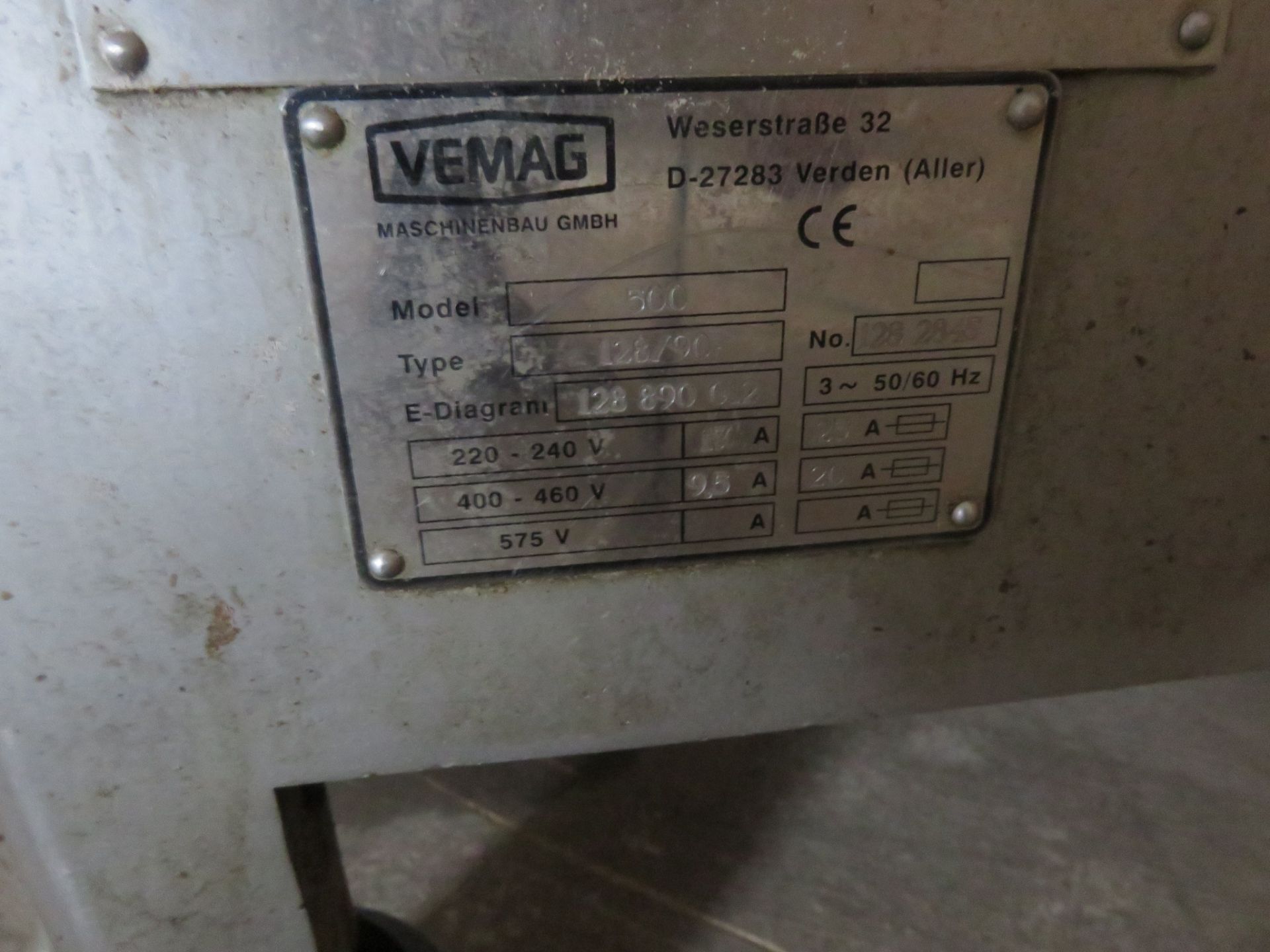 Vemag Robot 500 with 878 controls & S/s Screws. Lift Out £50 - Image 5 of 7