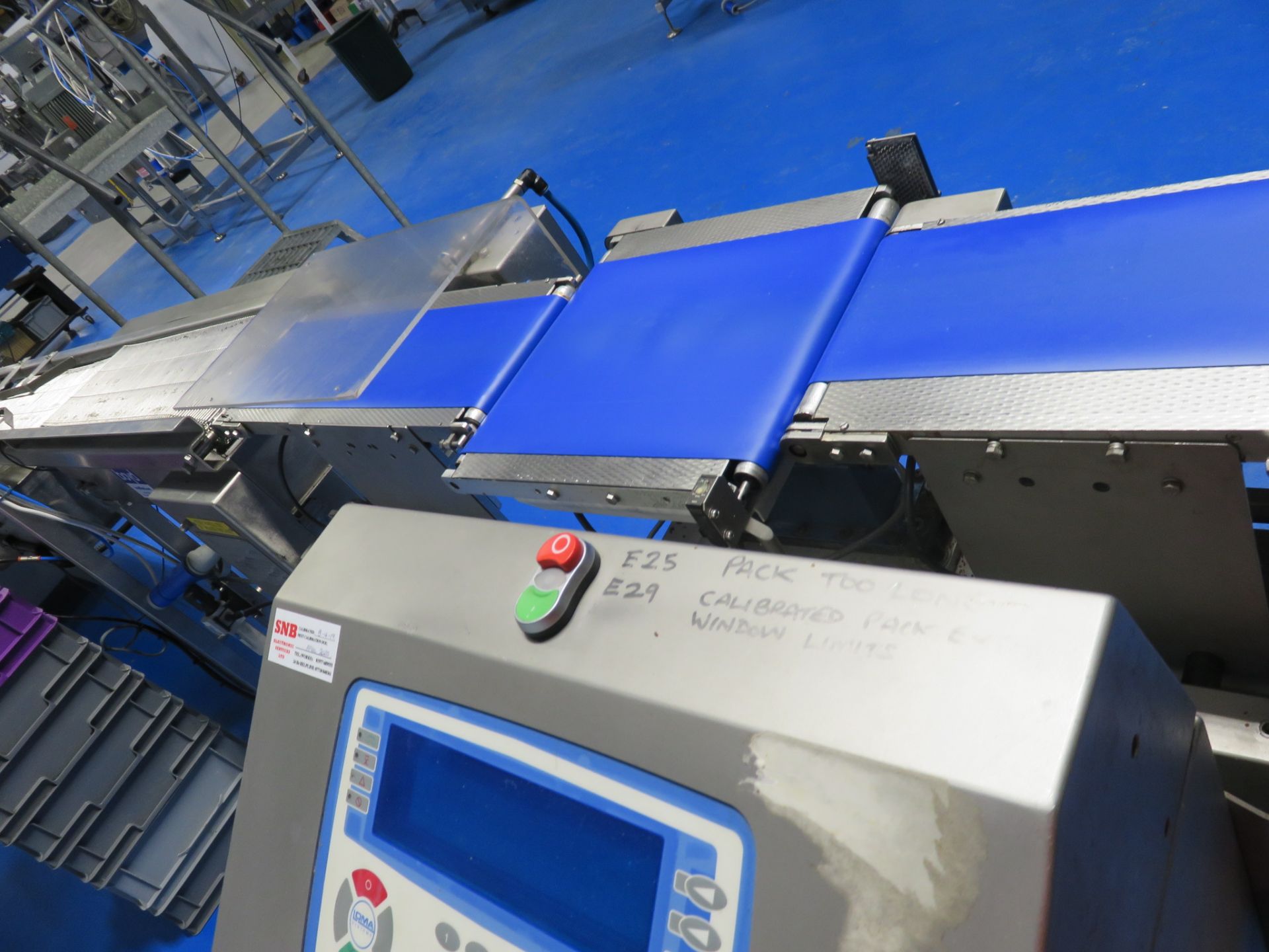 Loma AS1500 Checkweigher. all S/s with printer and reject system. Lift Out £100 - Image 2 of 2