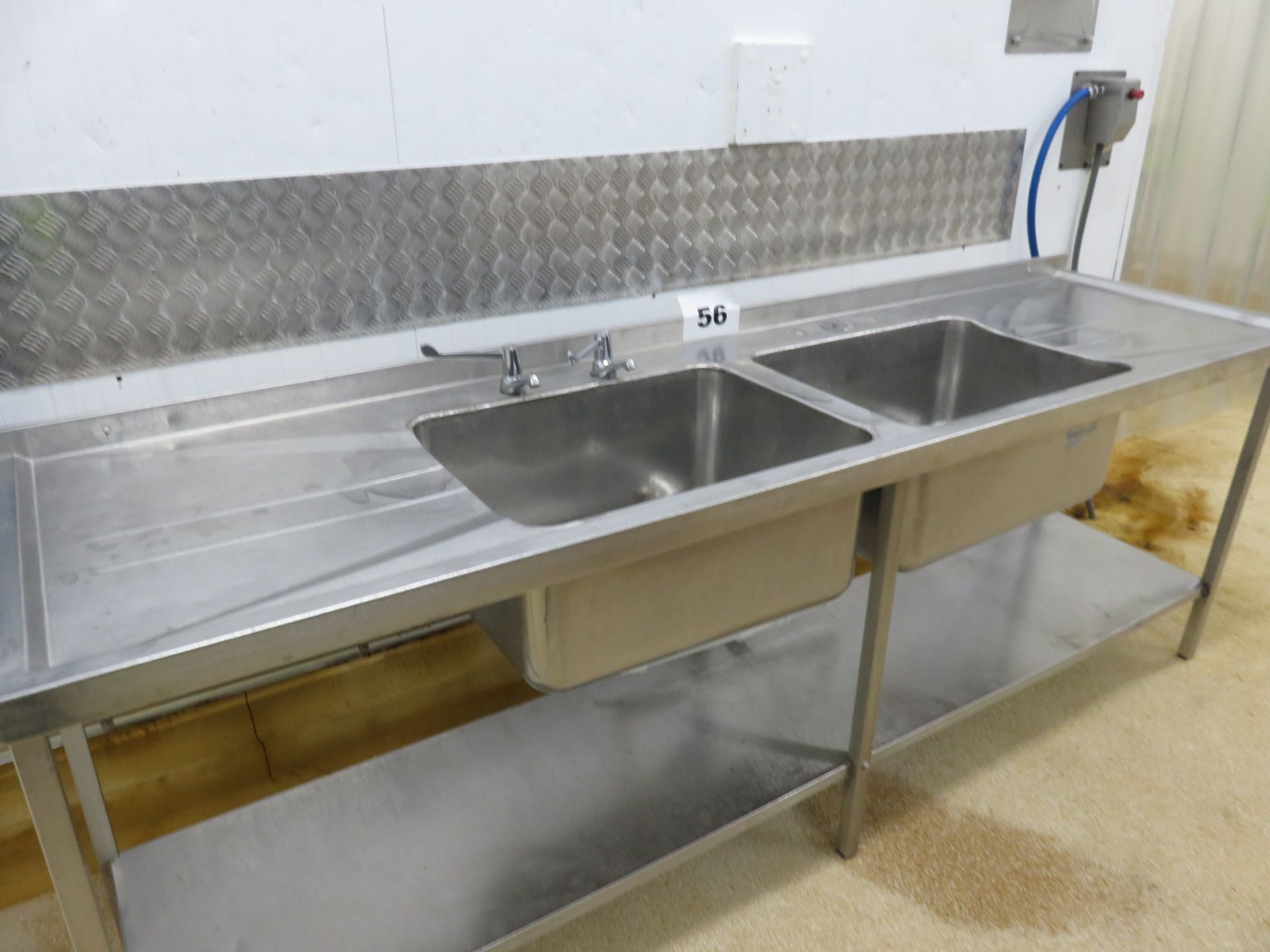 DOUBLE SINK. LO £40.