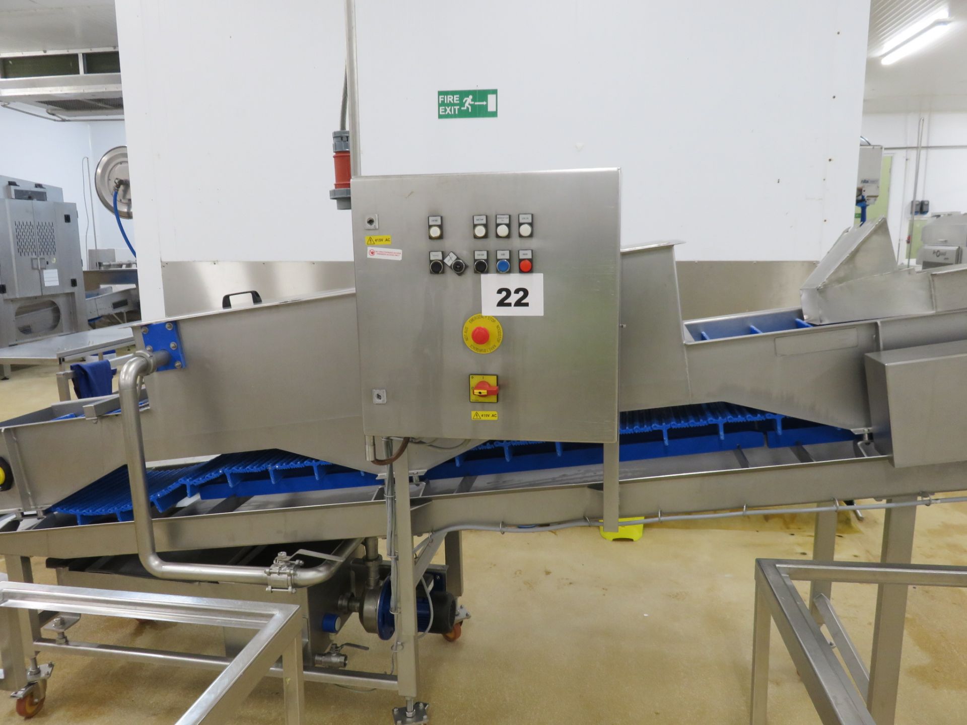 FOOD TECHNOLOGY FLUME WASHER. LO £120.