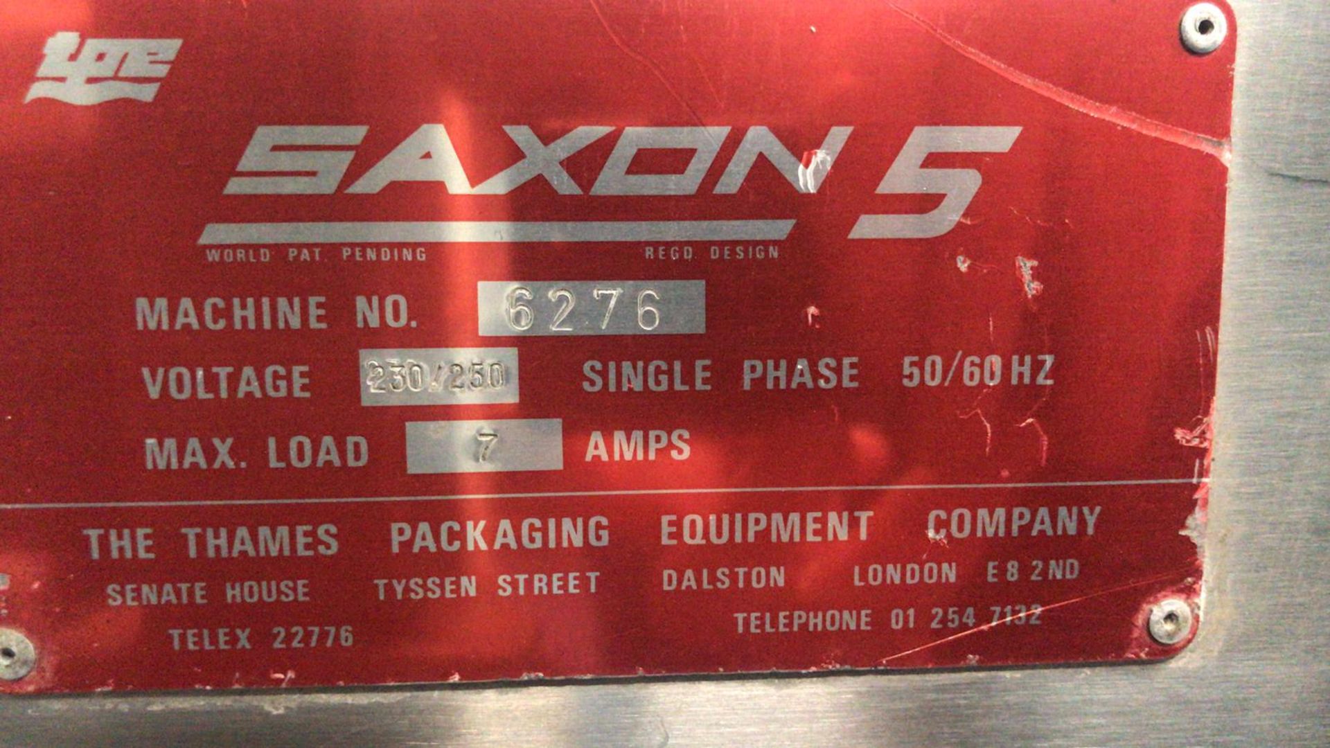 Saxon 5 Bag Sealer - Image 4 of 4
