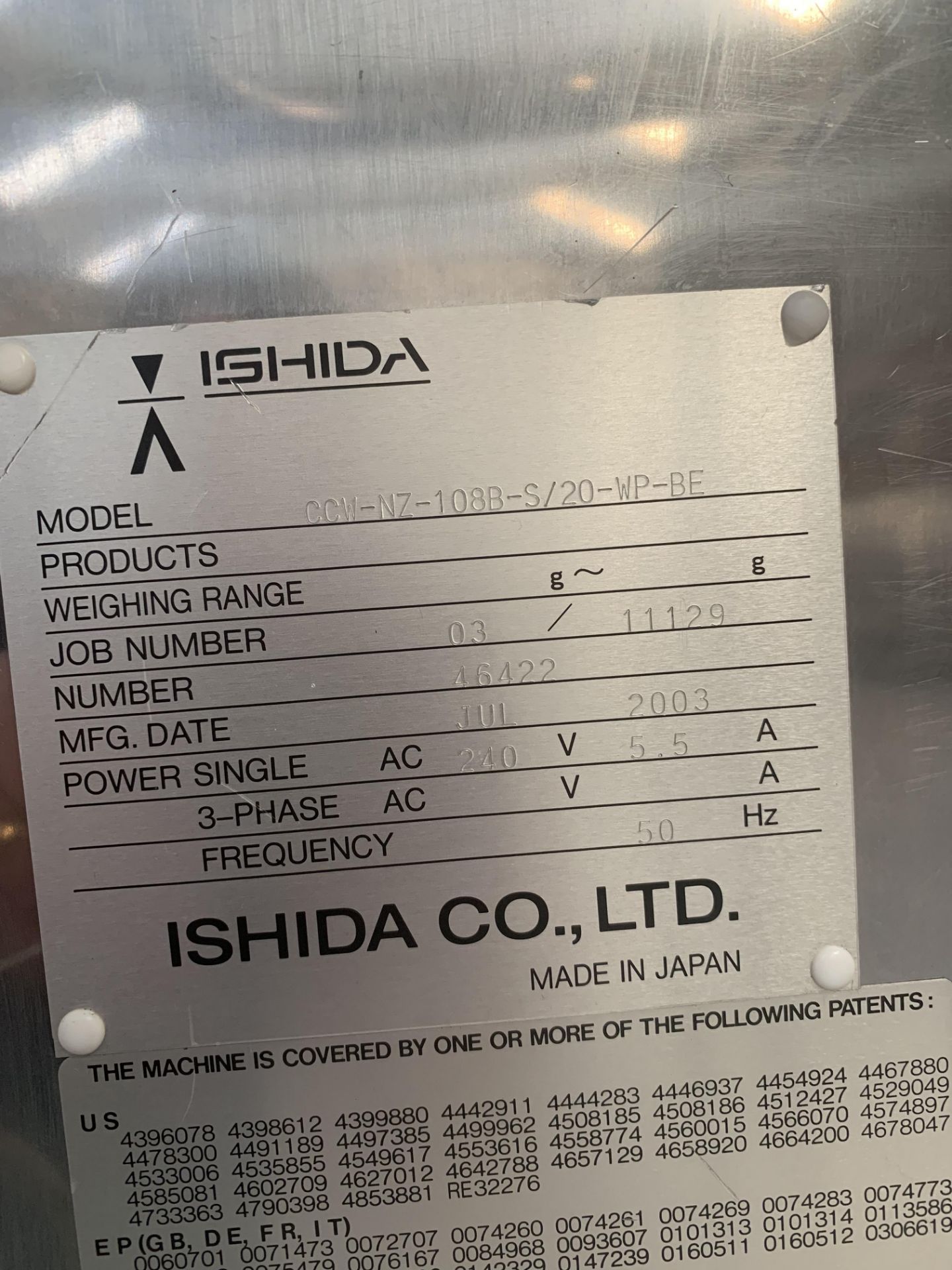 Ishida Weigh Head - Image 6 of 6