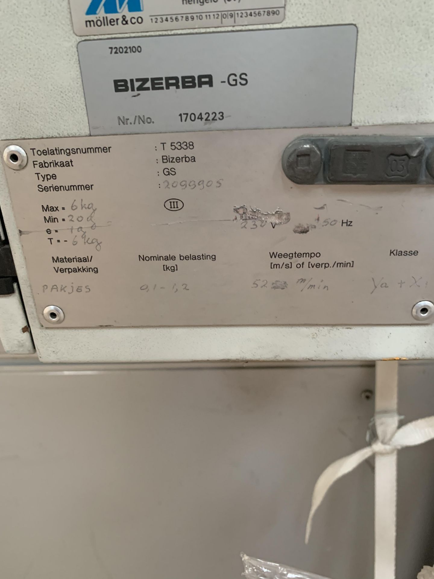 Bizerba GS Weigh Price Labeller - Image 4 of 4